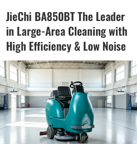 JIECHI BA850BT: Líder em limpeza de grandes áreas com alta eficiência e baixo ruído.